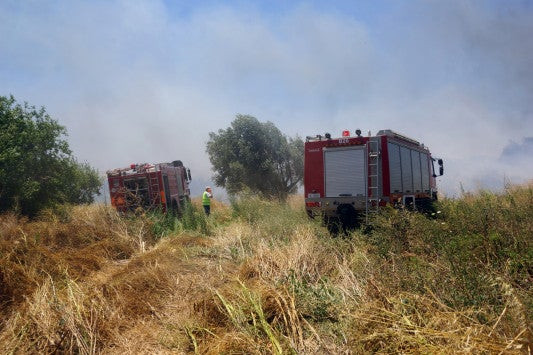 Πυρκαγιά στη Ζίτσα Ιωαννίνων